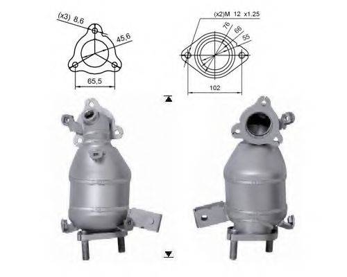 MAGNAFLOW 64107D Каталізатор