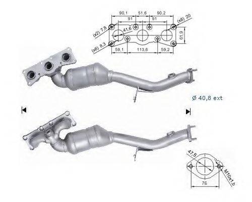 MAGNAFLOW 60616 Каталізатор