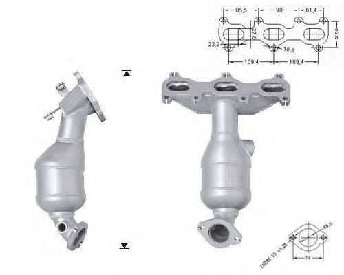 MAGNAFLOW 63407 Каталізатор