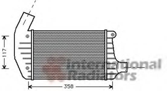 VAN WEZEL 01004067 Інтеркулер