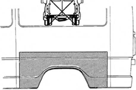 VAN WEZEL 3070147 Боковина