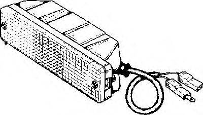 VAN WEZEL 0620902 Ліхтар покажчика повороту