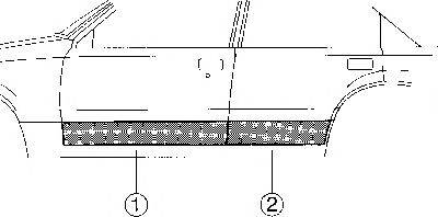 VAN WEZEL 1734177 Двері, кузов