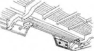 VAN WEZEL 3072343 Днище кузова