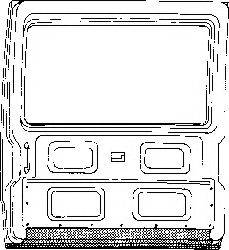 VAN WEZEL 5363274 Боковина