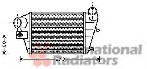 VAN WEZEL 01004086 Інтеркулер