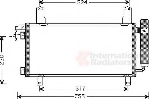 VAN WEZEL 27005157 Конденсатор, кондиціонер