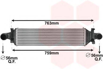 VAN WEZEL 30004659 Інтеркулер