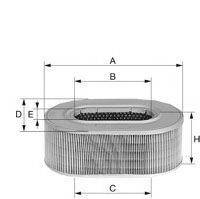 UNIFLUX FILTERS XA245 Повітряний фільтр