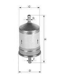 UNIFLUX FILTERS XB35 Паливний фільтр