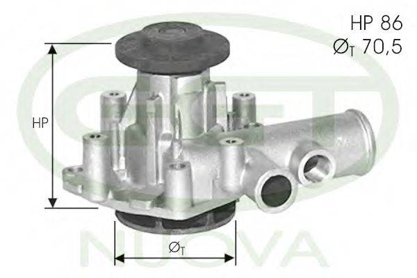 GGT PA00023 Водяний насос