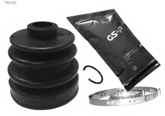 GSP 780160 Монтажний комплект, сильфон приводного валу