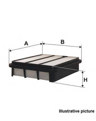 OPEN PARTS EAF326110 Повітряний фільтр