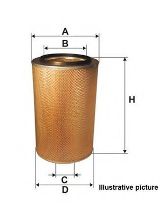 OPEN PARTS EAF341020 Повітряний фільтр