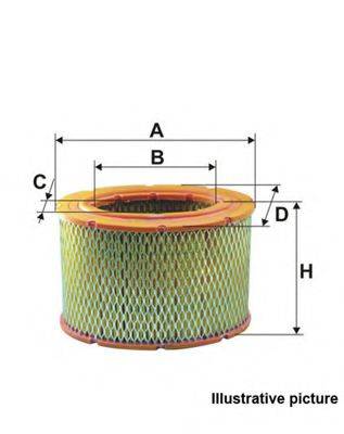 OPEN PARTS EAF341830 Повітряний фільтр