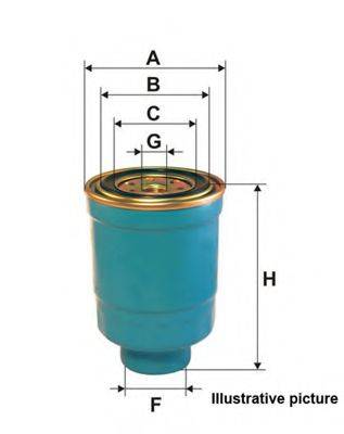 OPEN PARTS EFF505610 Паливний фільтр