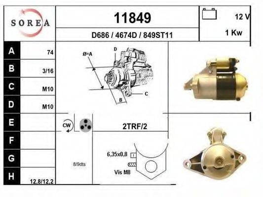 EAI 11849 Стартер