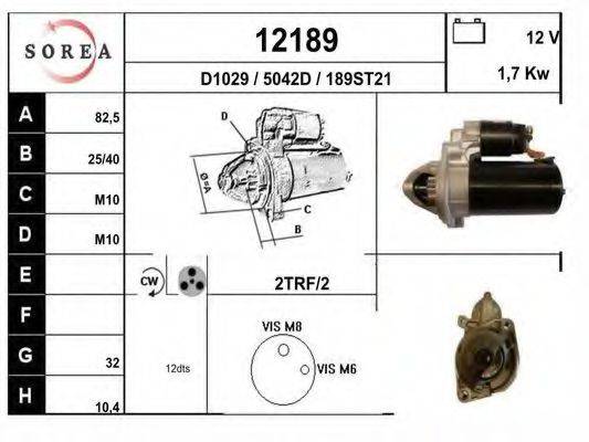 EAI 12189 Стартер