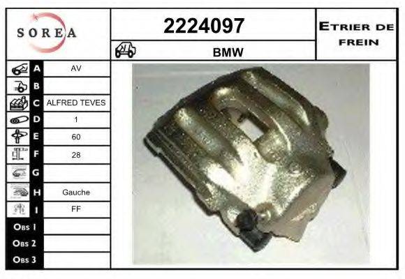 EAI 2224097 Гальмівний супорт