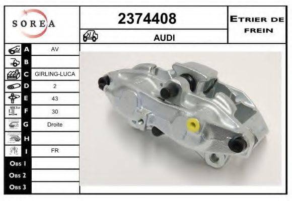 EAI 2374408 Гальмівний супорт