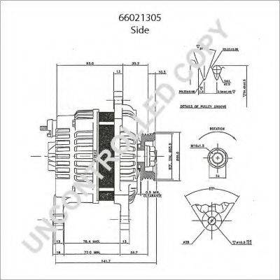 PRESTOLITE ELECTRIC 66021305 Генератор