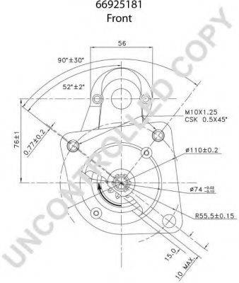 PRESTOLITE ELECTRIC 66925181 Стартер