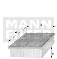 MANN-FILTER C2677 Повітряний фільтр