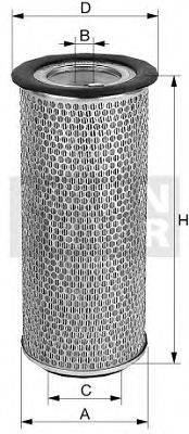 MANN-FILTER C131147 Повітряний фільтр