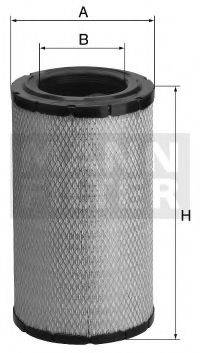 MANN-FILTER C216301 Повітряний фільтр