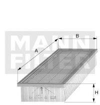 MANN-FILTER C2693 Повітряний фільтр