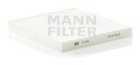 MANN-FILTER CU2544 Фільтр, повітря у внутрішньому просторі