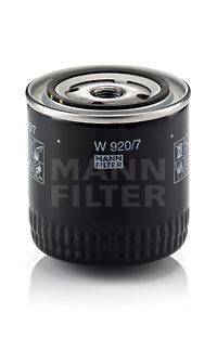 MANN-FILTER W9207Y Масляний фільтр