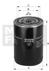 MANN-FILTER W1110218 Масляний фільтр