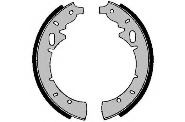 RAICAM 2057 Комплект гальмівних колодок