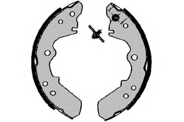 RAICAM 2552 Комплект гальмівних колодок
