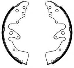 RAICAM 2954 Комплект гальмівних колодок