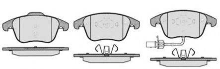 RAICAM RA09221 Комплект гальмівних колодок, дискове гальмо
