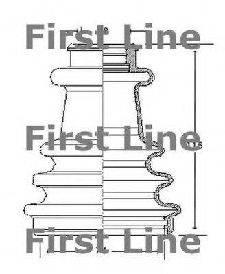 FIRST LINE FCB2088 Пильовик, приводний вал