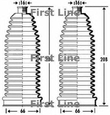 FIRST LINE FSG3278 Пильовик, рульове управління