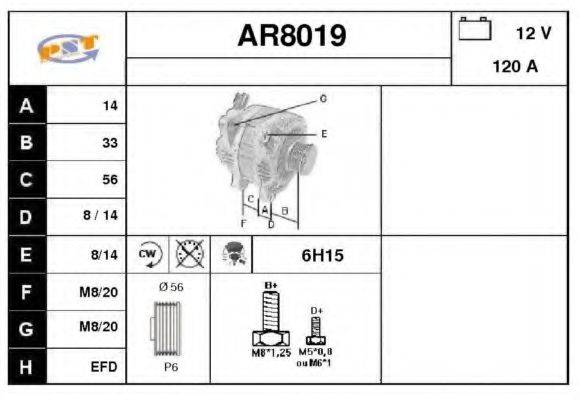 SNRA AR8019 Генератор