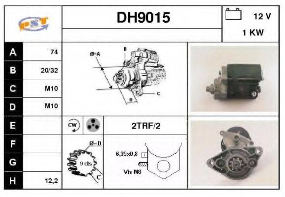 SNRA DH9015 Стартер