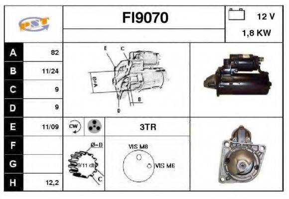 SNRA FI9070 Стартер