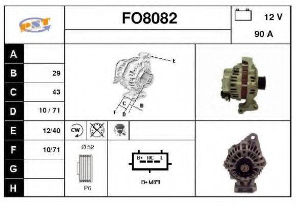 SNRA FO8082 Генератор