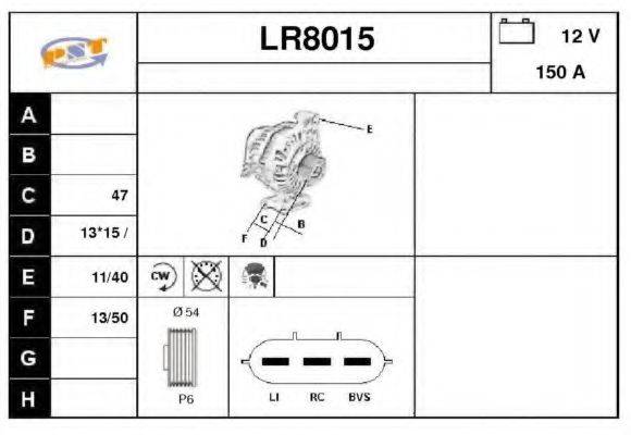 SNRA LR8015 Генератор