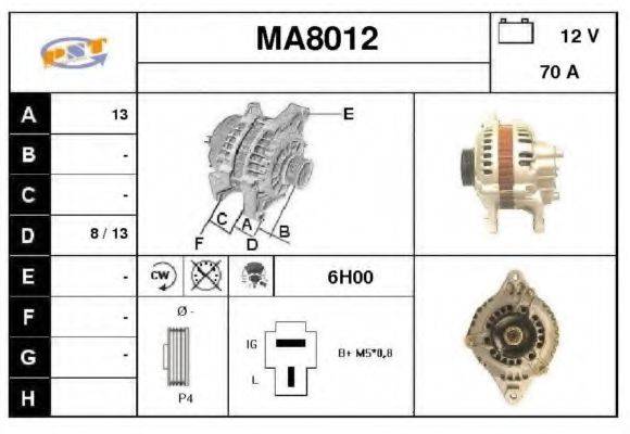 SNRA MA8012 Генератор