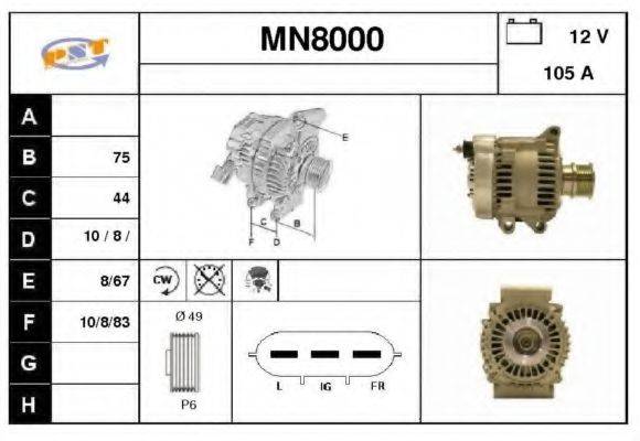 SNRA MN8000 Генератор