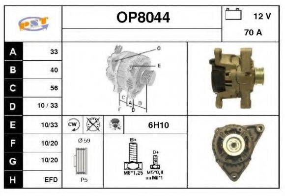 SNRA OP8044 Генератор