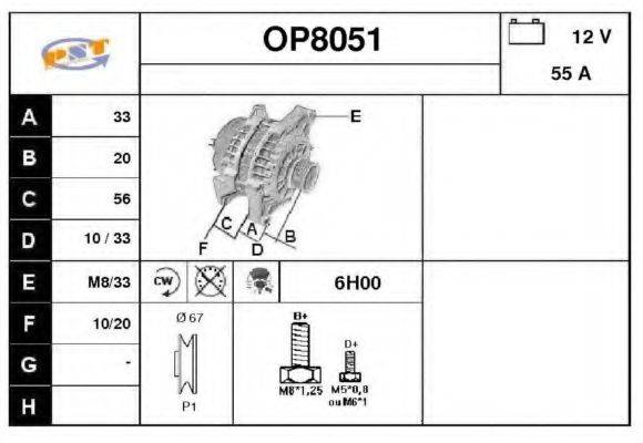 SNRA OP8051 Генератор