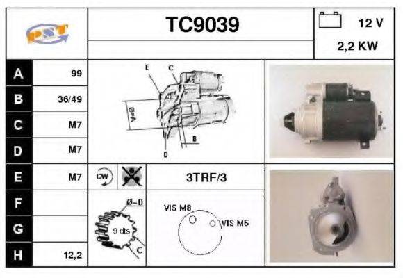 SNRA TC9039 Стартер