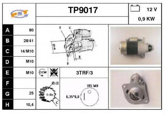 SNRA TP9017 Стартер